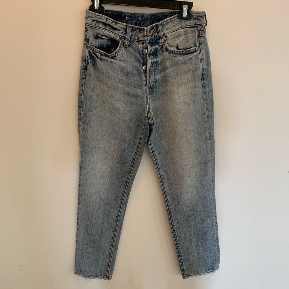 & Denim vintage fit cropped